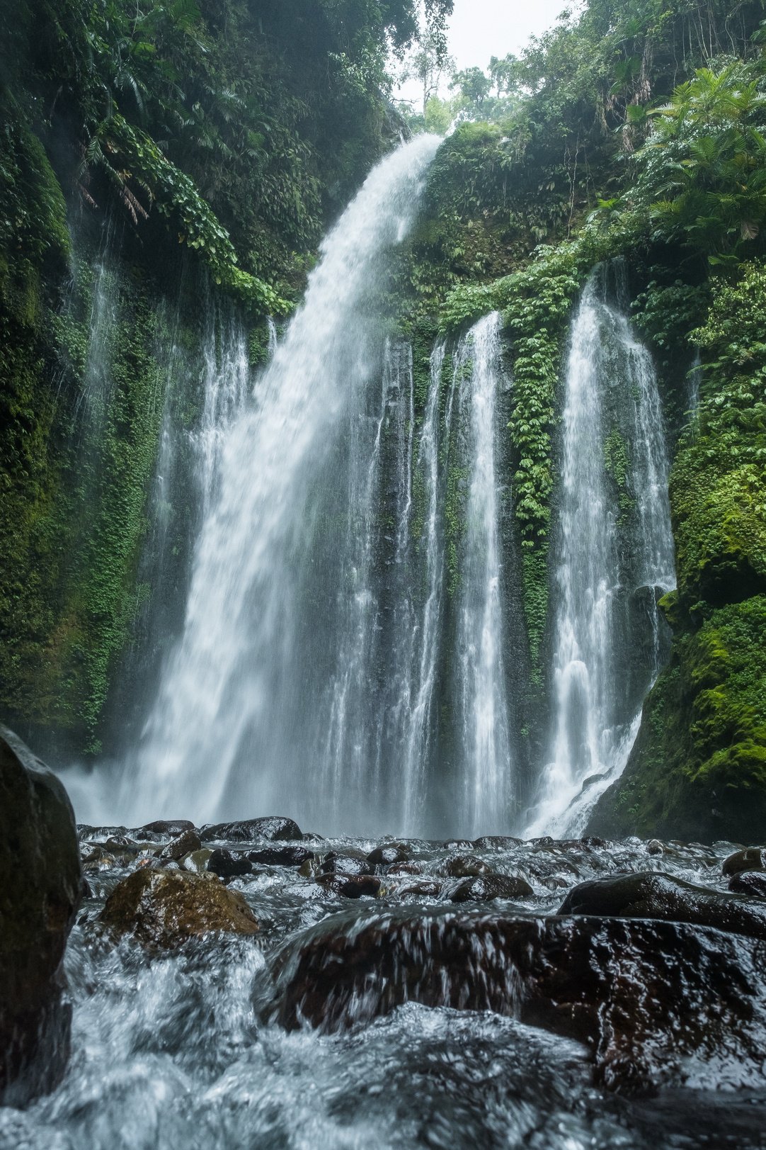 Two Terraced Waterfall, Lombok