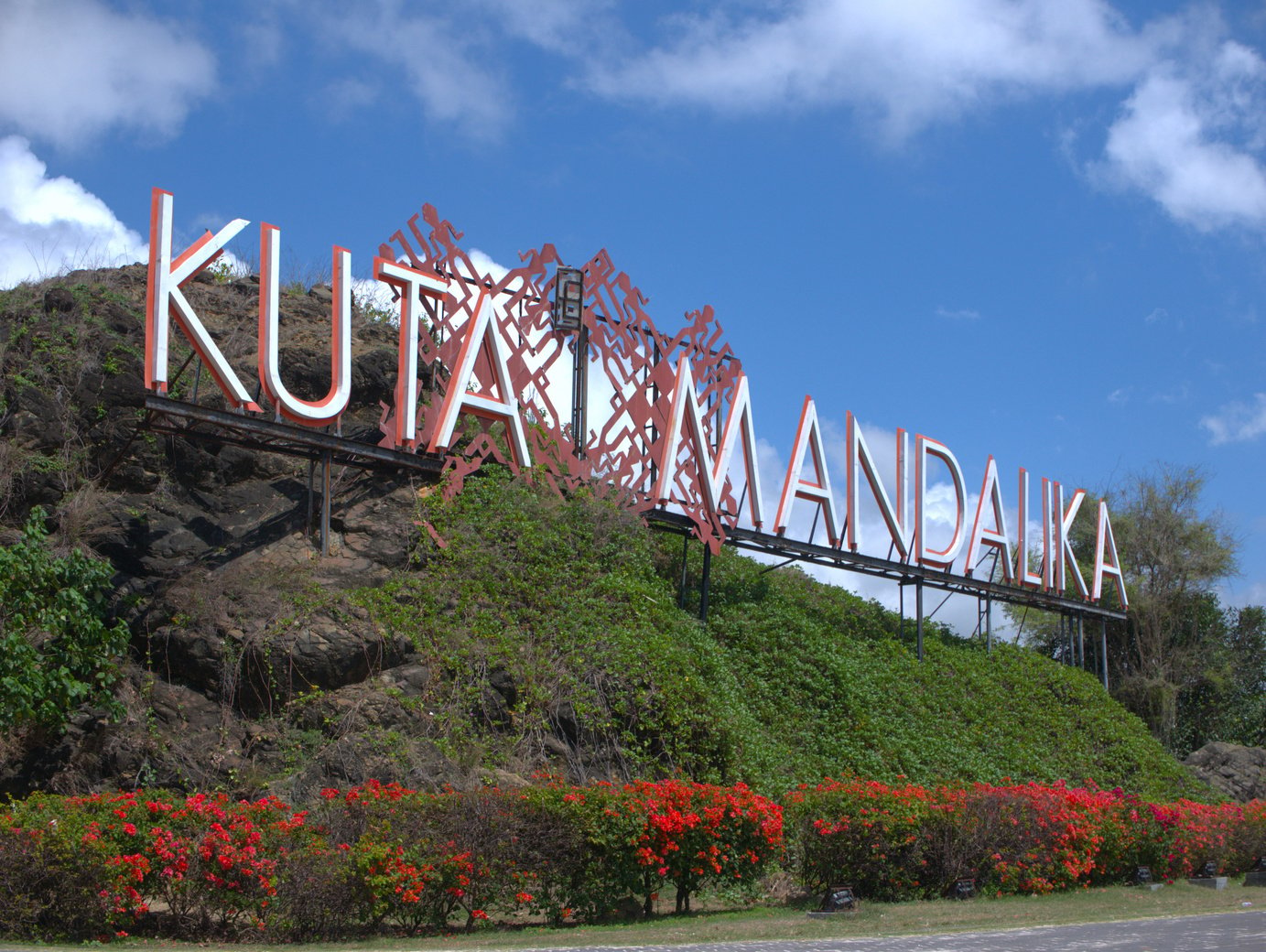 Beatiful Tropical Beach. Kuta Mandalika Beach Lombok Indonesia