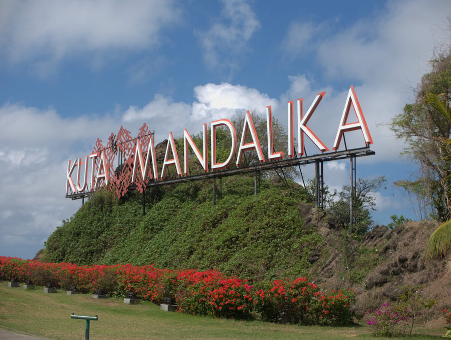 Beatiful Tropical Beach. Kuta Mandalika Beach Lombok Indonesia